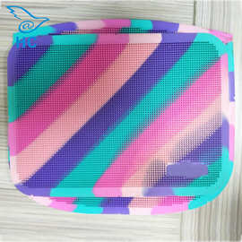 厂家供应各尺寸书包前片 钱包笔袋硅胶片 拼接图片