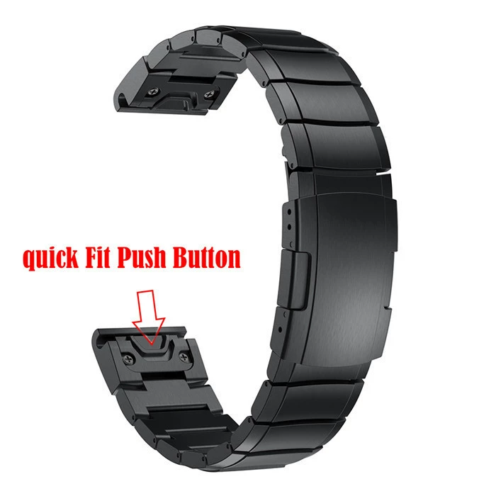 Подходит для Garmin Jiaming FENIX 3/Fenix 5X быстро-молекула, бусина черепашья спинка ремешок из нержавеющей стали