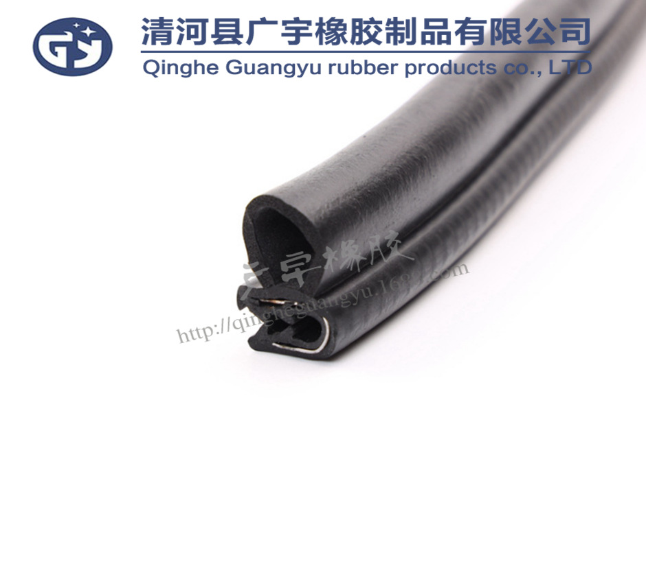 批发 电柜机柜密封条 汽车三元乙丙复合密封条 机箱U型侧泡包边条