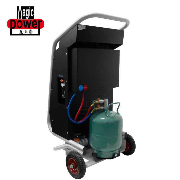 Aire acondicionado del automóvil recuperación de refrigerante desmontaje libre de circulación de limpieza máquina de llenado equipos de purificación especies de nieve Freon New Energy