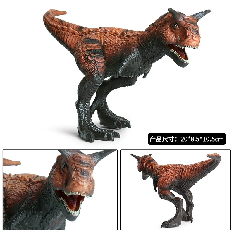 Реалистичная игрушка, динозавр, минифигура, рукоять, период Юрский