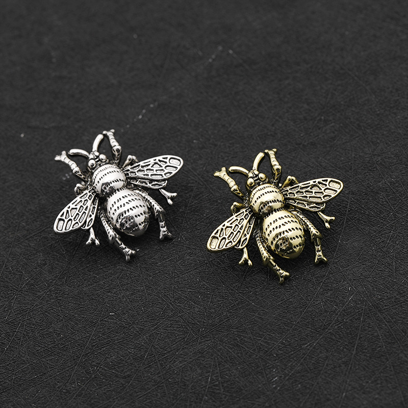 Ensemble De Broche De Placage En Alliage D&#39;abeille Insecte Style Rétro Style Punk display picture 4