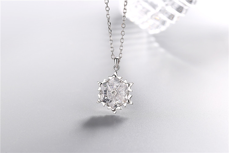 Snowflake Necklace Image 1