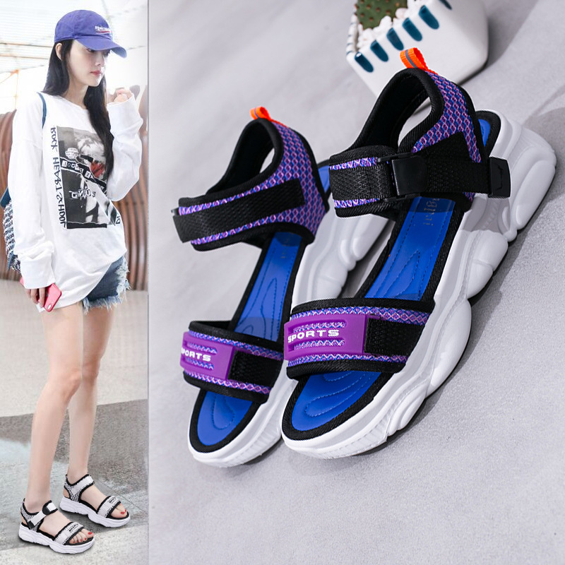 Chaussures été pour femme en Caoutchouc - Ref 3346661 Image 4