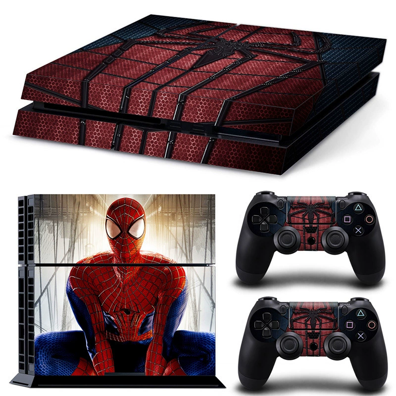 Дропшиппинг PS41100/1200 наклейки PS4 мультяшные наклейки для Человека‑Паука, различные персонализированные игровые консоли