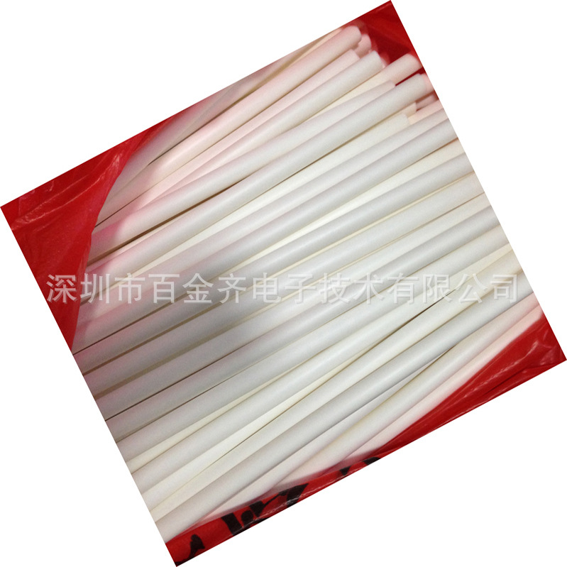 批发90度乳白高温热熔胶条 300mm长热熔胶棒环保大胶条耐高温胶条