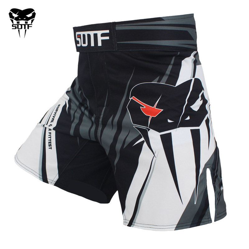 SOTF fight shorts MMA Sanda fighting running sports fitness Free Fight Muay Thai martial arts competition shorts SOTF fight shorts MMA Sanda fighting running sports fitness Free Fight Muay Thai martial arts competition shorts