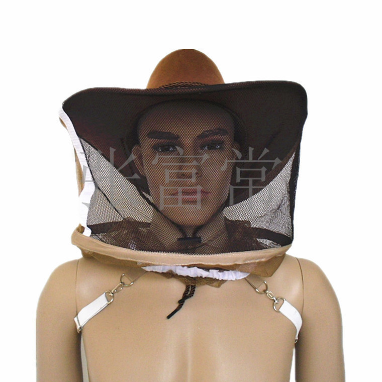 养蜂工具 出口级防蜂帽子牛仔防护用品防蜂蛰新品防蚊虫蜂具 批发