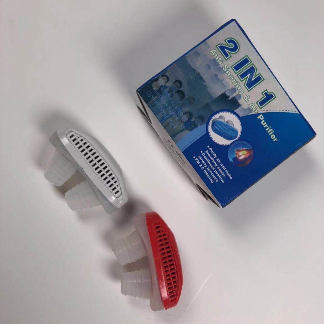 鼻子净化器 鼻塞呼吸器 迷你止鼾器 睡眠 防鼾器 止酣器 防止打呼|ru