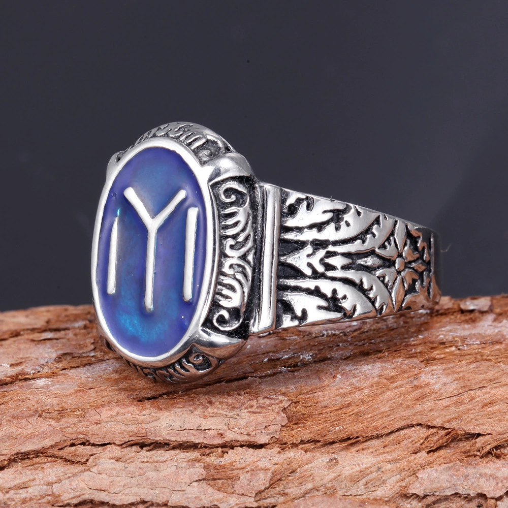 New Expressway Cross -border European and American Stainless Steel Ring Drop Ring Ring Direct Plant Sports Factory Spot Direct Approval