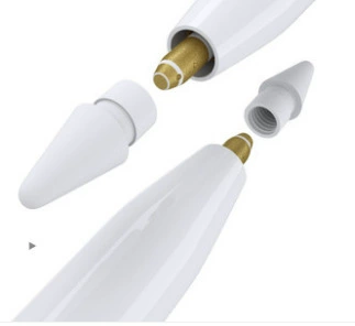 Запасная игла для Apple Pencil (1-го и 2-го поколения), универсальная мягкая наконечник, 90°–160° письмо