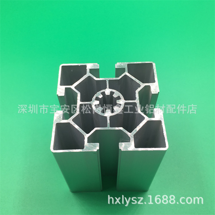 欧标6060单槽铝型材 流水线支架型材 60*60工业铝合金铝型材框架