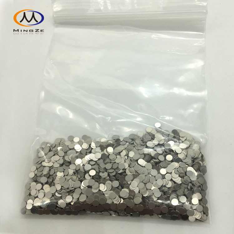 冲压厂家小圆碟片接触叶簧片端子五金弹片连续模具金属精密