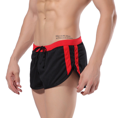 Men's shorts summer sports pants three-quarter pants loose fitness running youth shorts men's quick-drying beach pants