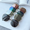 Sunglasses, sun protection cream, retro glasses, 2021 collection, UF-protection, Korean style, internet celebrity