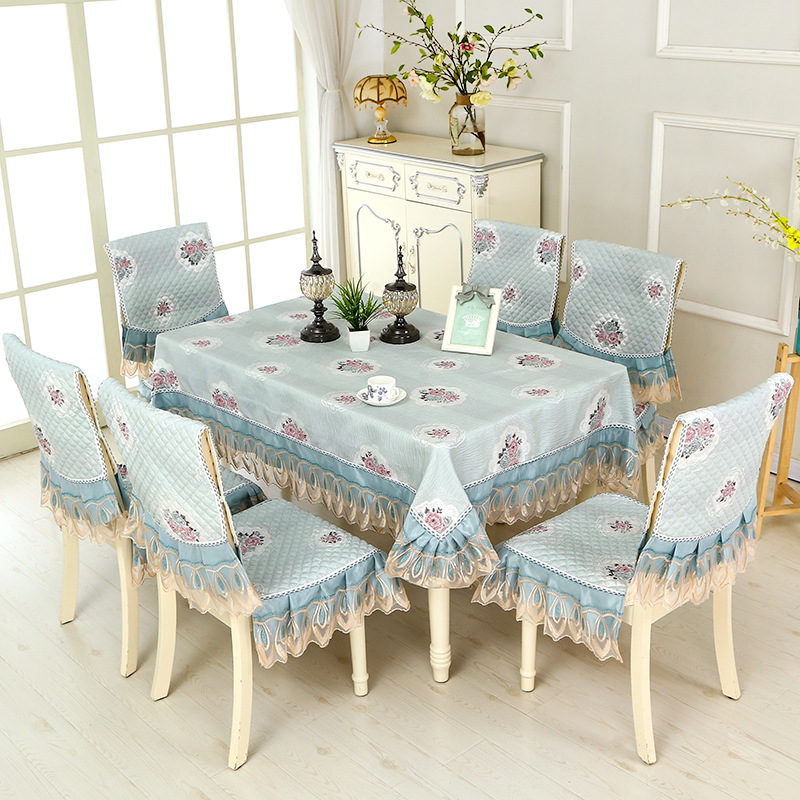 凤尾花开绿椅垫 (2)