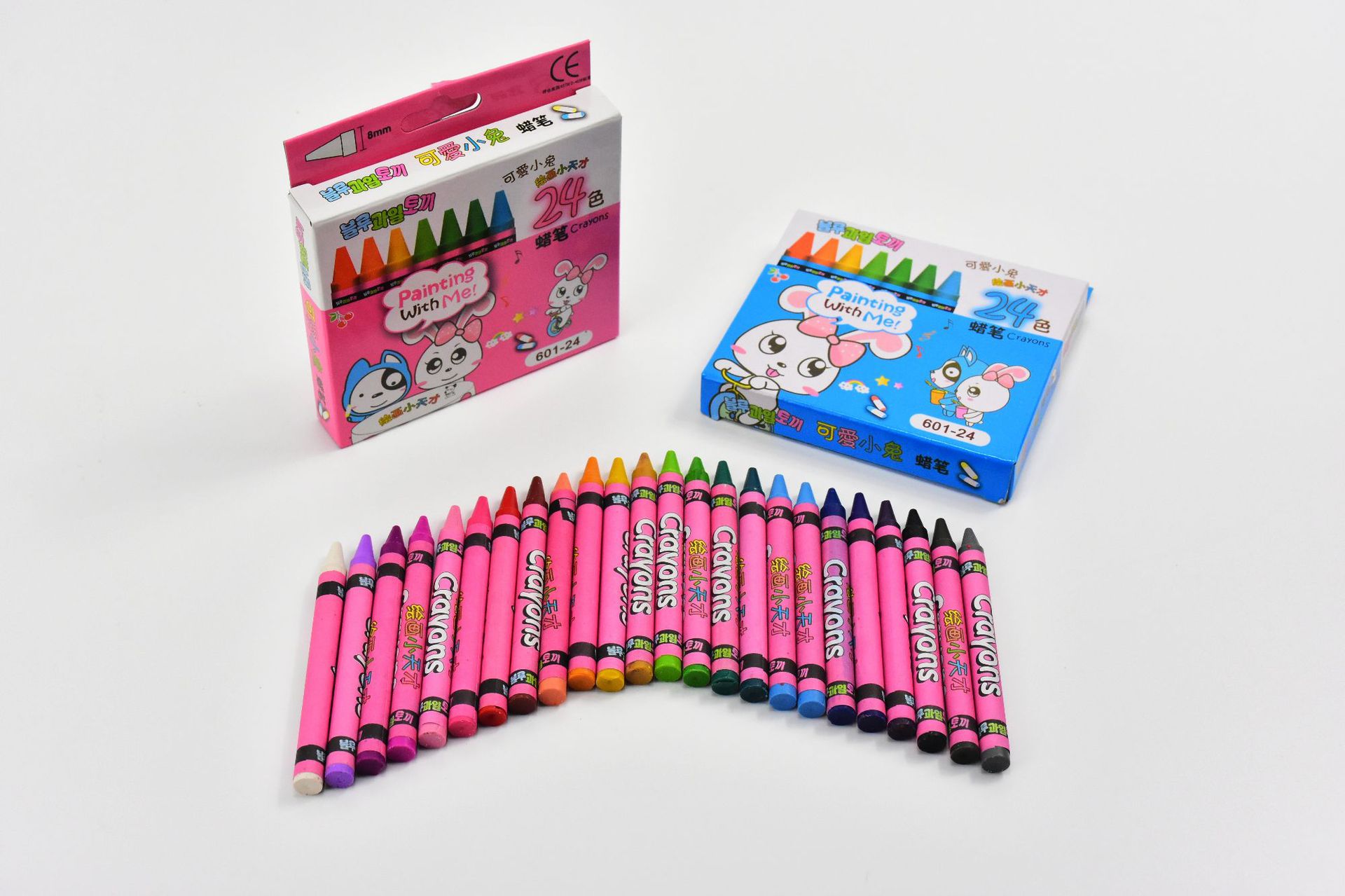 儿童8色12色24色油画棒 涂鸦蜡笔套装 小学生幼儿园奖品学习用品详情6