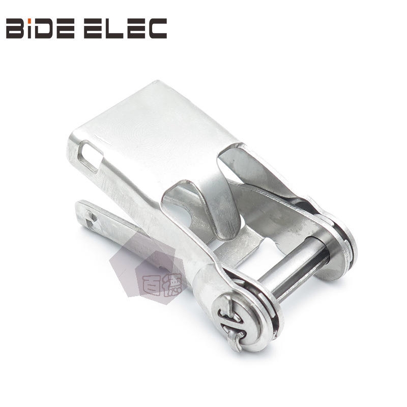 BIDE牌304、316材质19mm宽万能棘轮式不锈钢扎带头 自由组装搭扣