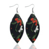 Fashionable polyurethane ethnic earrings, Amazon, European style, ethnic style