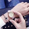 Trend universal fresh brand watch, for secondary school, Korean style, simple and elegant design