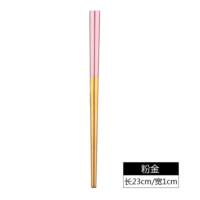 분말 금 젓가락