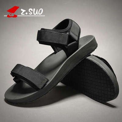 走索男鞋男潮罗马凉拖鞋运动户外休闲夏季2019新款外穿越南凉鞋男|ru