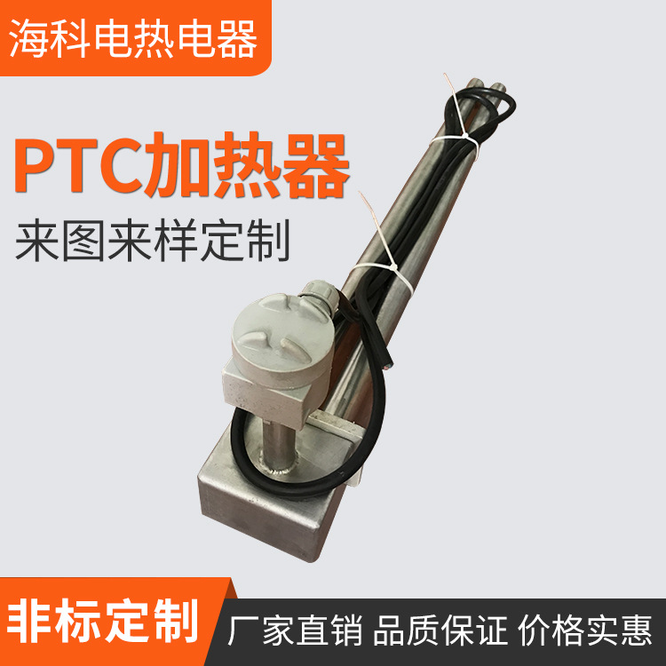 厂家直销 PTC加热器 恒温电热管电热水管空气液体加热器加工定制