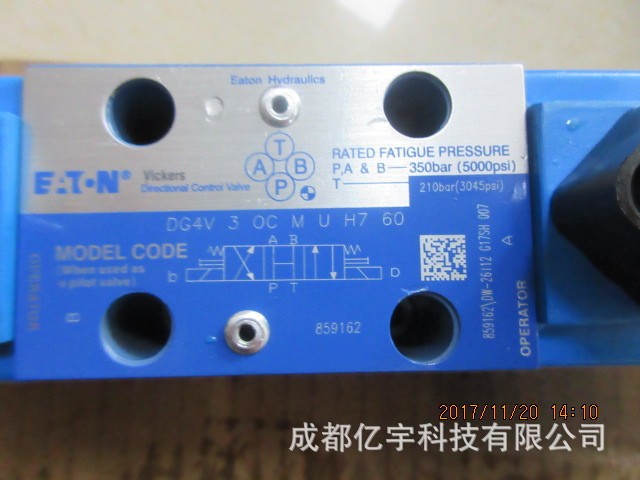 VICKERS威格士换向阀DG4V-3-0C-M-U-H760现货