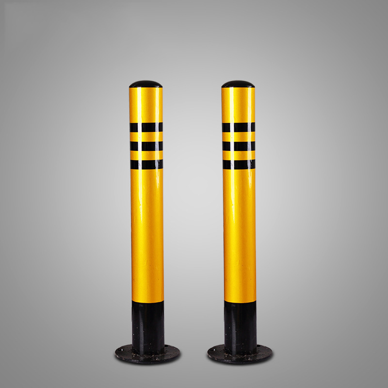 钢铁警示柱挡车路障防撞柱固定地桩柱护栏隔离柱加厚钢管停车桩