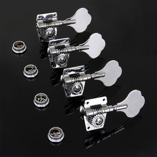 Electric bass tuners, bass open plum blossom handle tuners, tuners, tuners, tuners, tuners - 1 piece