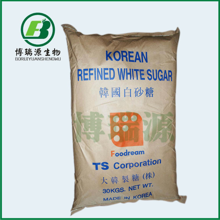武汉博瑞源  现货供应韩国TS白砂糖韩国幼砂糖1*30KGTS韩国白砂糖