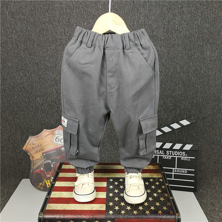 Boys' Casual Sports Pants Spring And Autumn New Fashion Pants For Children