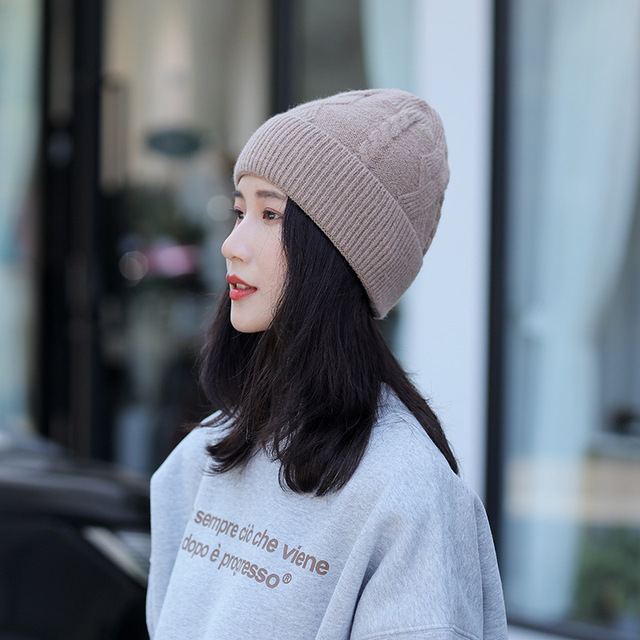 亚马逊速卖通毛线帽子冬帽女韩版百搭欧美风针织帽保暖帽 价格 厂家 哪里买 我有货 B 5yoho Cn