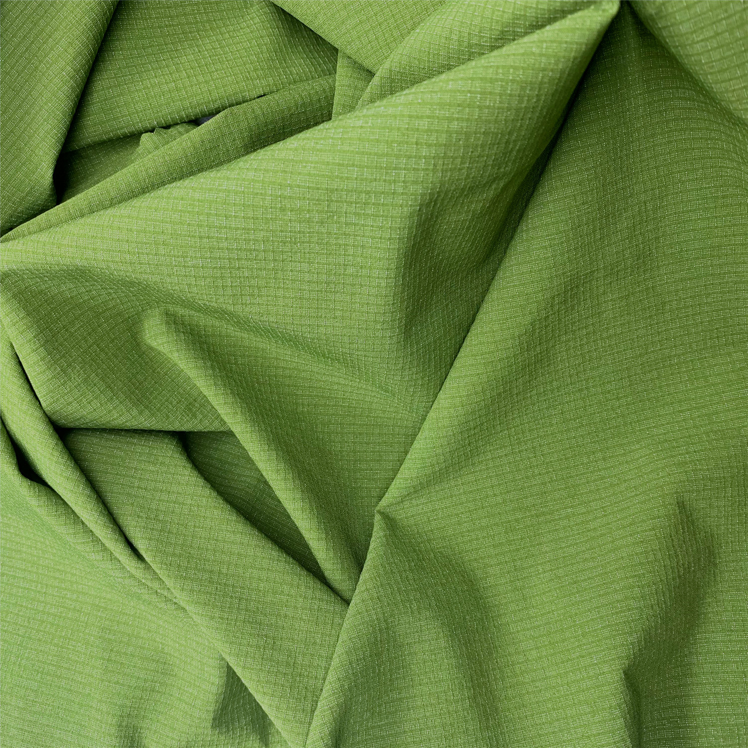 服装面料 锦涤0.2双绒格 登山女装服装格子面料透气弹性