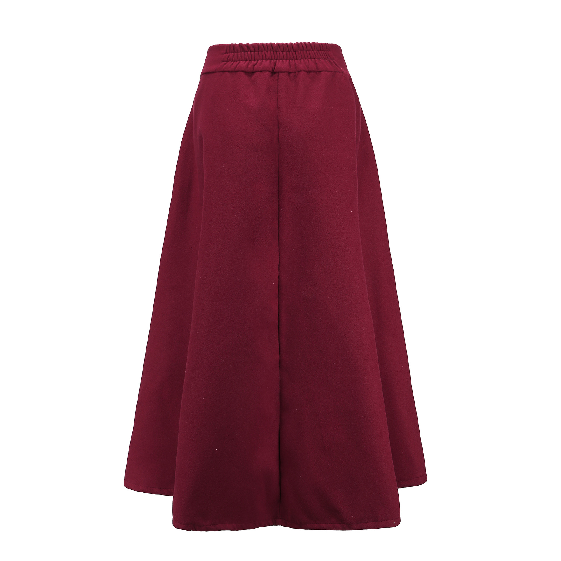 women s woolen mid-length skirt nihaostyles clothing wholesale NSJM80299