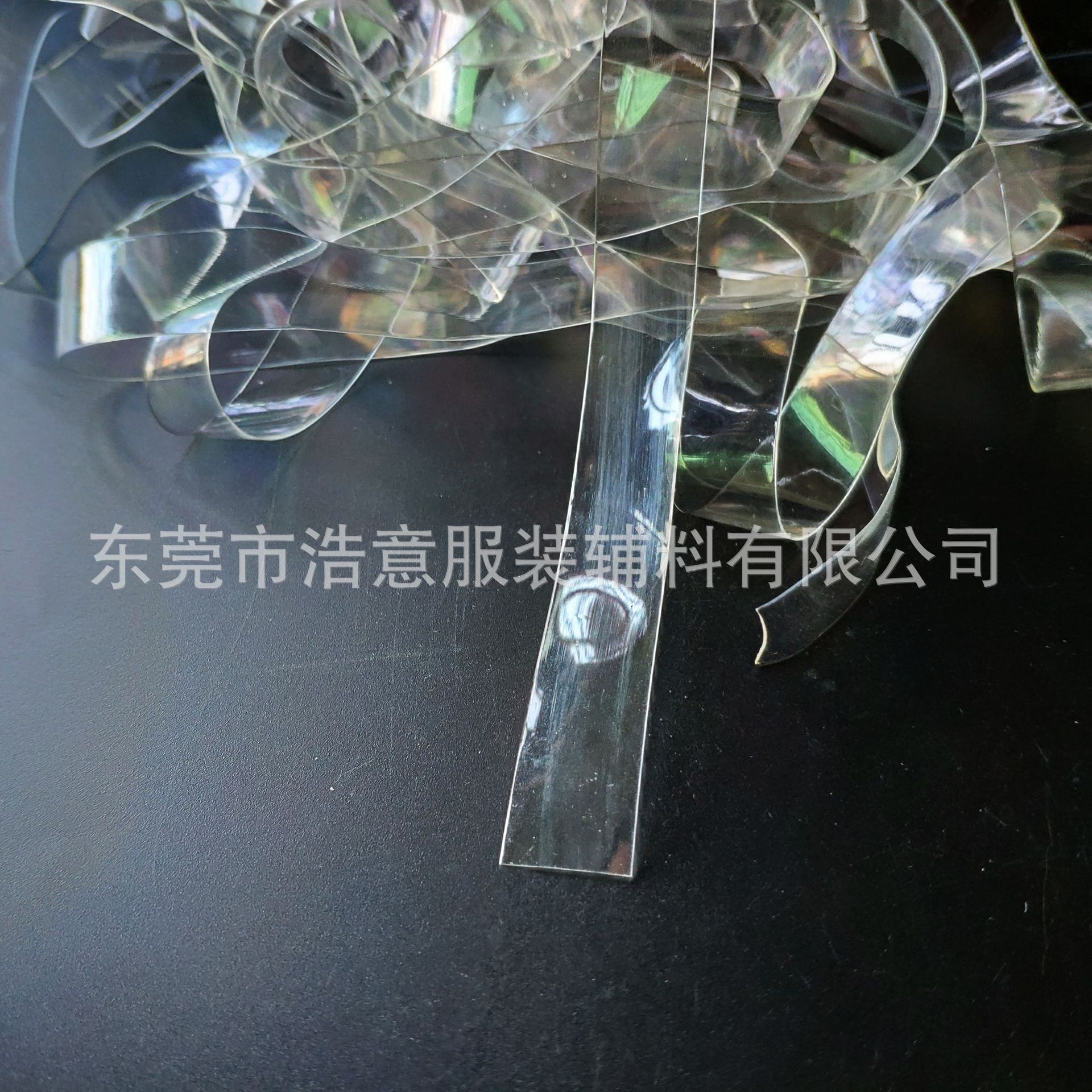 浩意辅料针织服装，TPU松紧带 透明定型条 肩缝领口下摆TPU弹力带