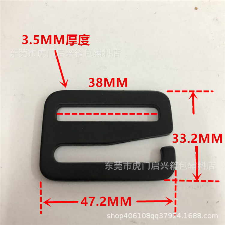 厂家直销箱包手袋五金配件铝材质9字扣6字扣e字扣