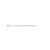 KC gold and silver color conservation pure copper headball needle DIY handmade material accessories accessories accessories ancient style hair bun accessories