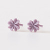 Ceramics, cute design accessory, fresh small earrings for adults, simple and elegant design