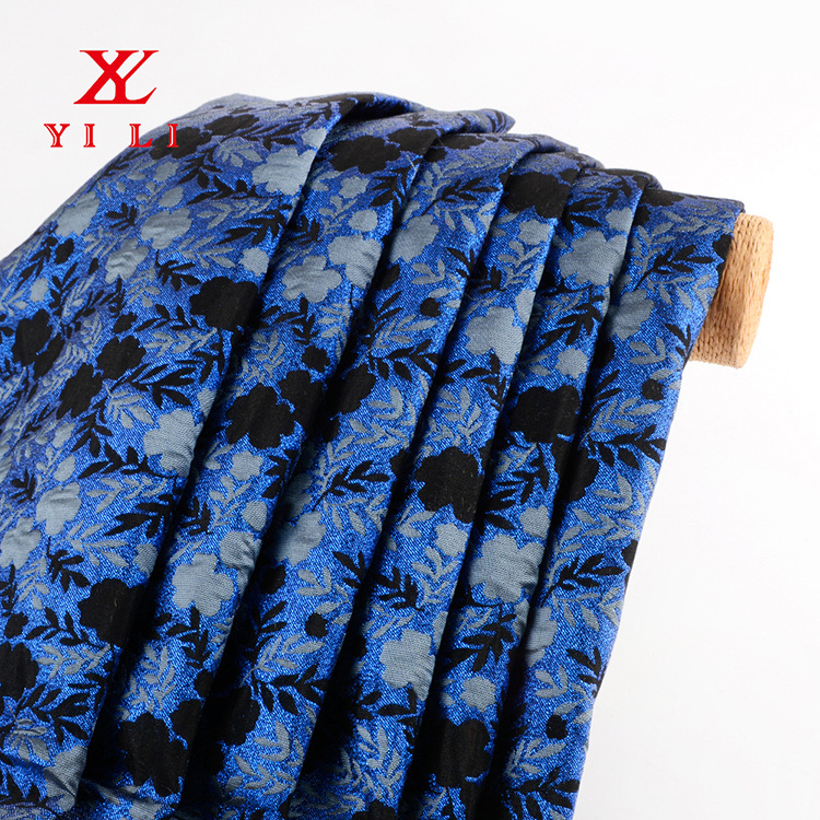 新春季民族风面料 格子布料  时尚潮流时装推荐面料 嵊州厂家