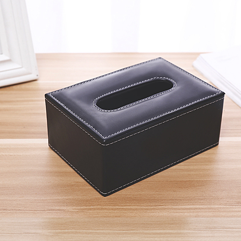 originality Chaopai Leatherwear Tissue box vehicle Paper pumping box wholesale new pattern Car Accessories Tissue box A generation of fat