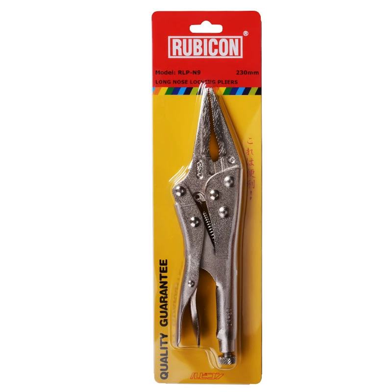 Rubicon RLP-N6 — прочные плоскогубцы с носиком, облегчающие усилие и фиксирующий зажим, 6 дюймов