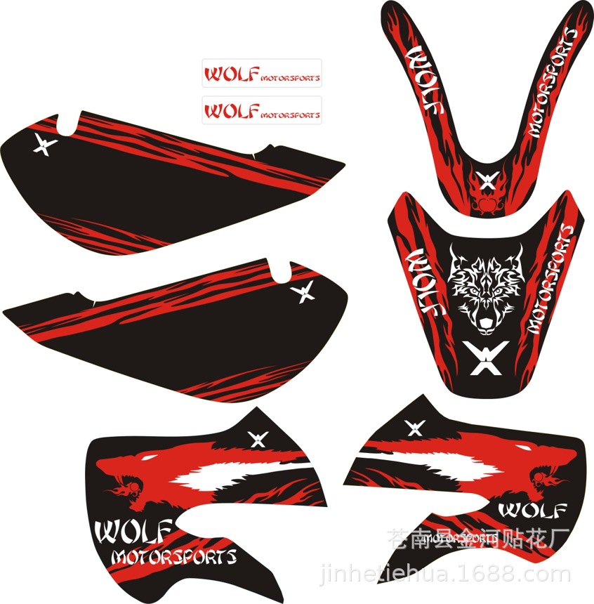 ���Ҷ�������3M����Ӻ���KLX125ԽҰĦ�г����Ը�װȫ����Ĥ