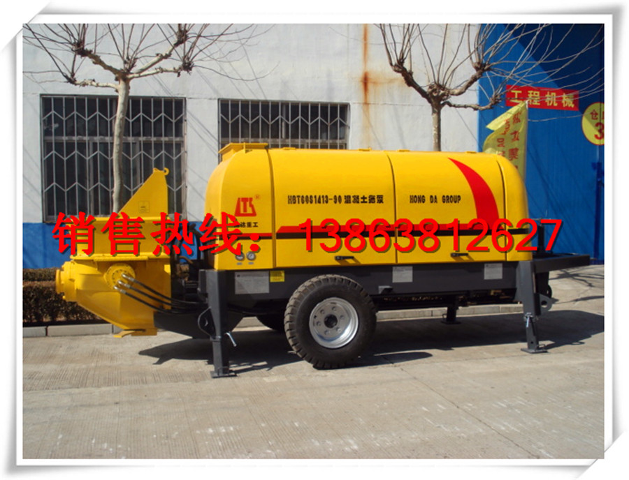 供应60s constrete pump electric concrete pump 60cub concrete