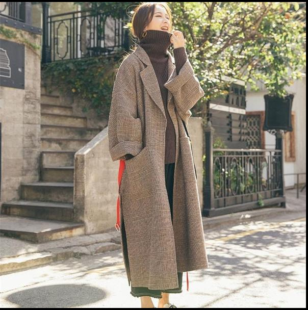 Plaid Coat Image 2
