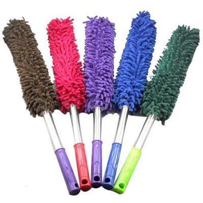 360度雪尼尔汽车车掸 车刷 汽车除尘刷 洗车刷 车家两用|ru