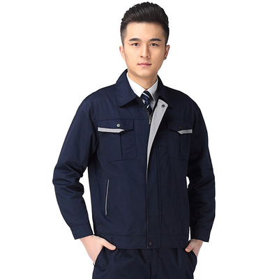 Spring and autumn payment coverall suit wear-resisting Factory clothing Renovation Labor uniforms Architecture Work clothes factory workshop jacket work clothes