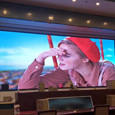 P4室内高清LED显示屏 LED全彩单元板模组批发 酒吧商场LED电子屏