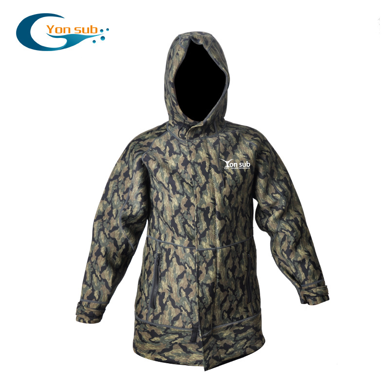 新款連帽潛水風衣 防曬保暖潛浮潛水外套防紫外線潛水服定制