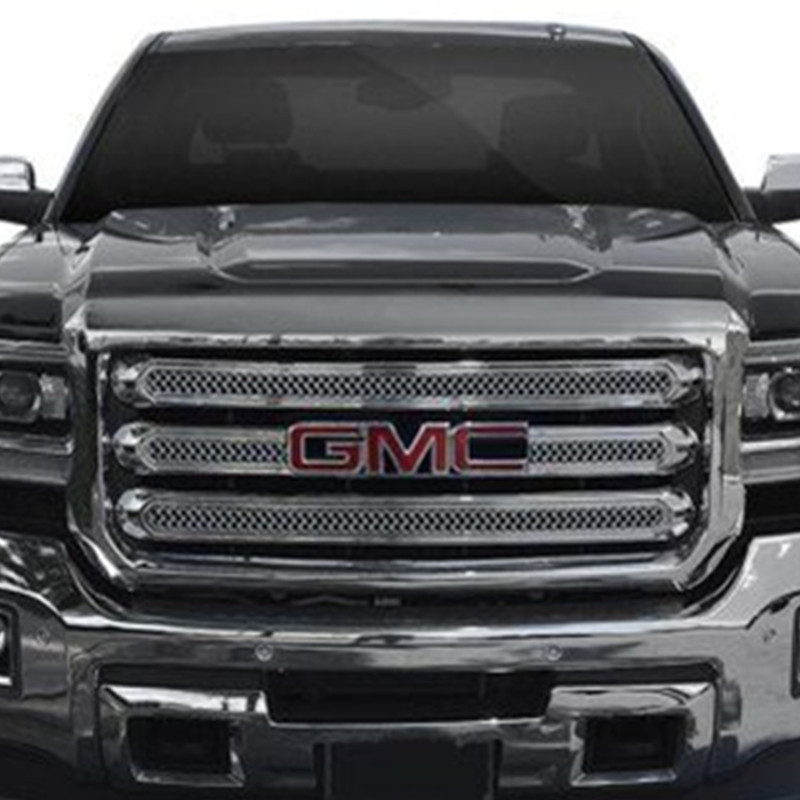 Изменение средней решетки сетчатой частичной панели радиатора GMC Sierra 15-17 Sira (средняя сетка)